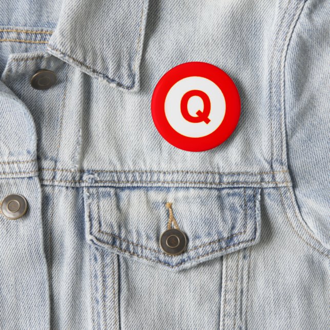 Q INTELLIGENCE 2 INCH ROUND BUTTON (In Situ)