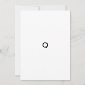 Q INVITATION