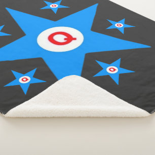Q STARS  SHERPA BLANKET