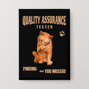 QA Tester Cat Humour