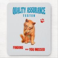QA Tester Cat Humour