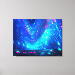 Qaanaaq - Northern Lights Canvas Print