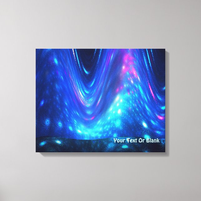Qaanaaq - Northern Lights Canvas Print (Front)