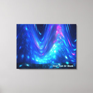 Qaanaaq - Northern Lights Canvas Print
