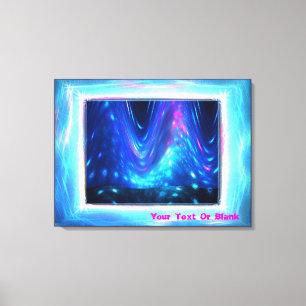 Qaanaaq - Northern Lights Canvas Print