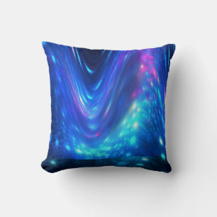 Qaanaaq - Northern Lights Throw Pillow