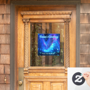 Qaanaaq - Season's Greetings Holiday Card Window Cling