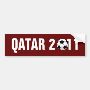 QATAR 2011 BUMPER STICKER