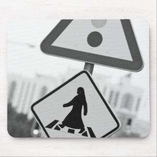 Qatar, Ad Dawhah, Doha. Arabian Pedestrian 2 Mouse Pad