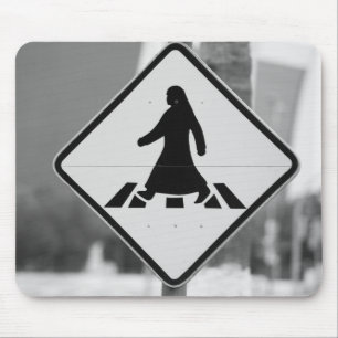 Qatar, Ad Dawhah, Doha. Arabian Pedestrian 3 Mouse Pad