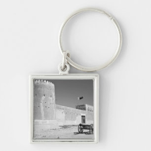 Qatar, Al Zubarah. Al-Zubarah Fort (b.1938) now Keychain