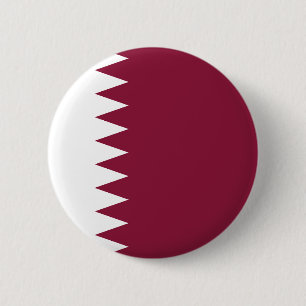 Qatar Flag 2 Inch Round Button