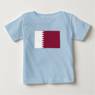 Qatar Flag Baby T-Shirt