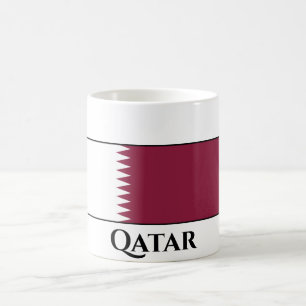 Qatar Flag Coffee Mug