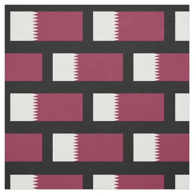 Qatar Flag Fabric (Swatch)