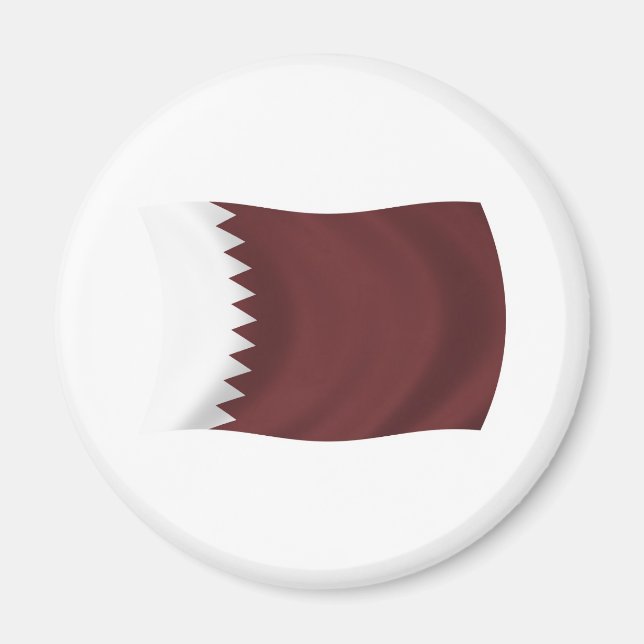 Qatar Flag Magnet (Front)