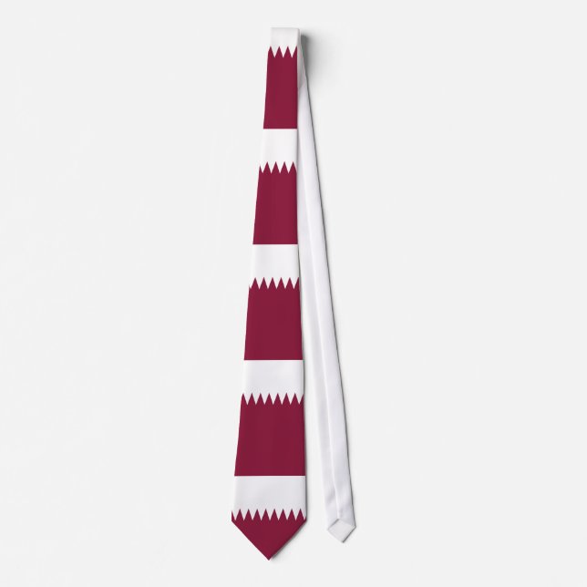 Qatar Flag Tie (Front)
