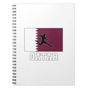 Qatar Football Soccer National Team Notebook