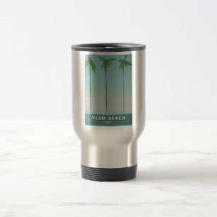Qatar illustrated travel poster print mug