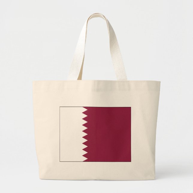 Qatar Large Tote Bag (Front)