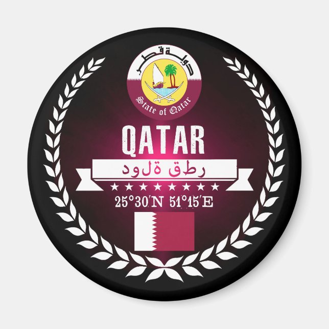 Qatar Magnet (Front)
