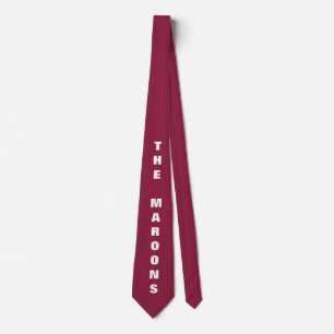 Qatar "THE MAROONS" Tie