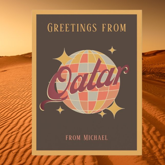 Qatar Vintage Retro Postcard (Creator Uploaded)