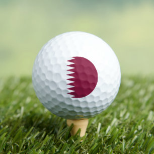 Qatari Flag, Flag of Qatar Golf Balls