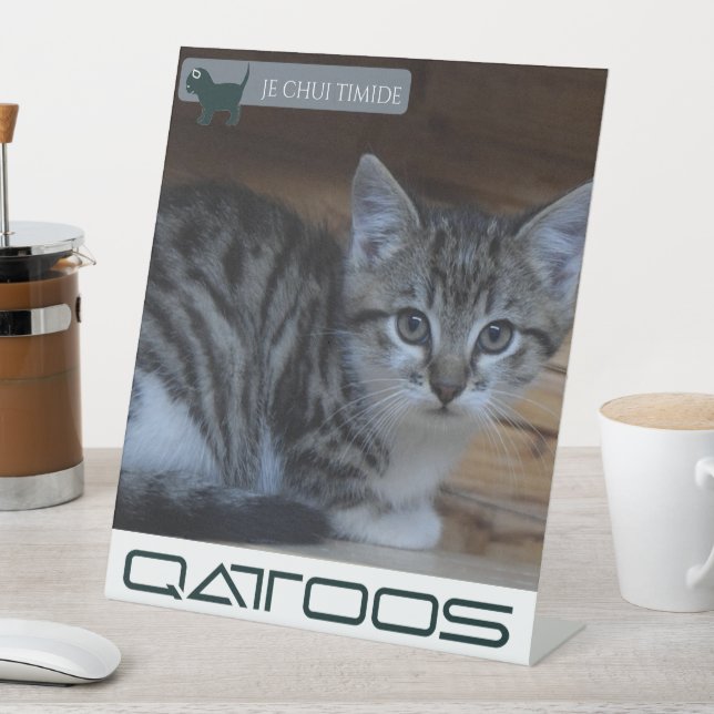 QATTOOS  PEDESTAL SIGN (In SItu)