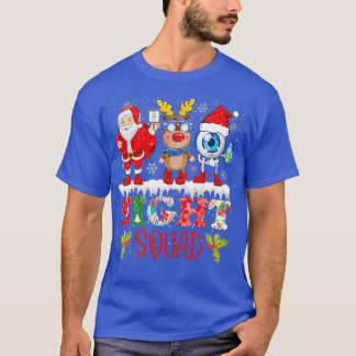 QbBX Santa Sight Squad Christmas Optometrist Xmas  T-Shirt