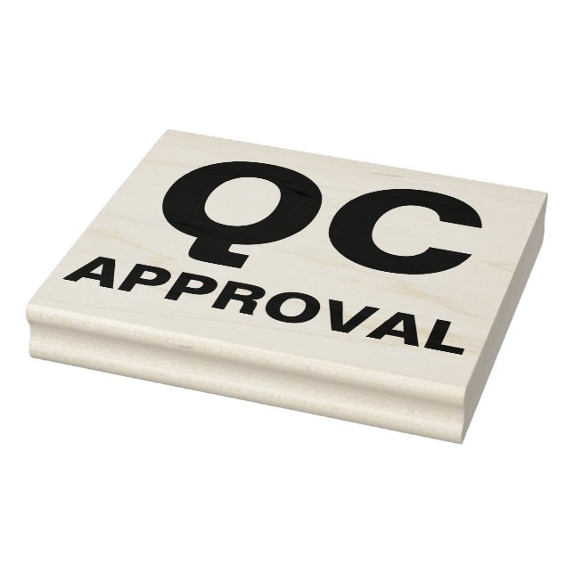 QC Approval Stamp for Quality Control Production  (Stamp)