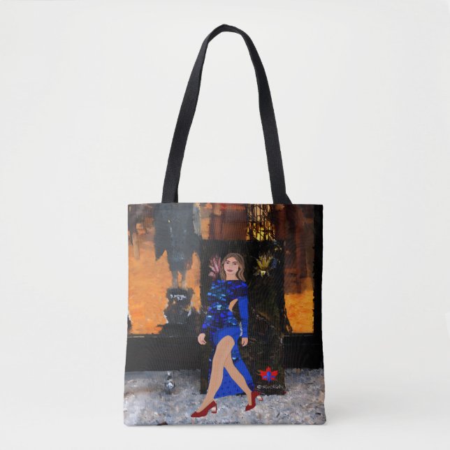 Qc Lady LeeMariie's creative designs Tote Bag (Front)