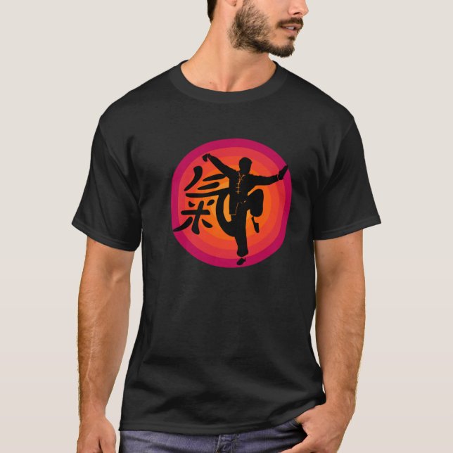 Qi Gong clothing for Tai Chi exercises with Chigon T-Shirt (Front)