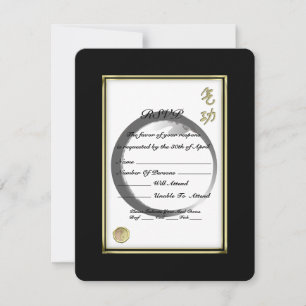 Qi Gong RSVP Card