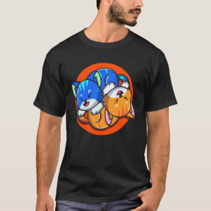 Qigong Cats Chi Gong Quigong Chigong Cat Yin Yang T-Shirt