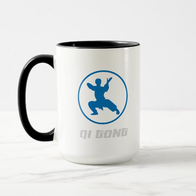 Qigong Martial Arts Design Mug (Left)