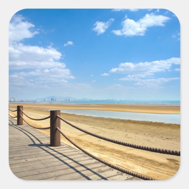 Qinhuangdao | Hebei, China Square Sticker (Front)