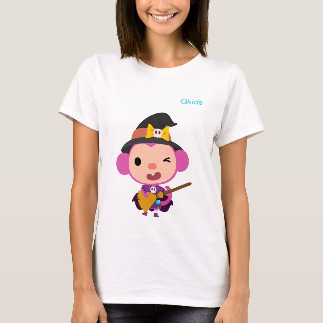 Qkids Halloween Shirt (Momo) (Front)
