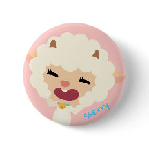 Qkids Sherry Sheep button
