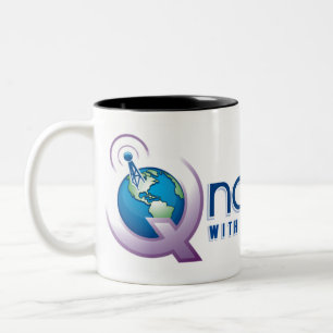 QNation.FM Two-Tone Mug