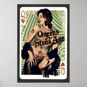 QOTSA REPRODUCTION Gig Poster Matte  Art Print