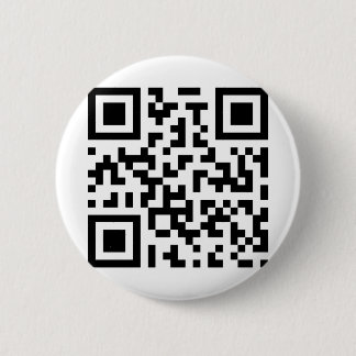 QR соde. Qr-code. Barcode 2 Inch Round Button