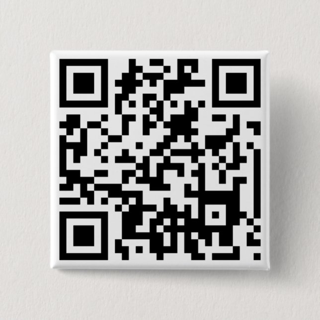 QR CODE 2 INCH SQUARE BUTTON (Front)