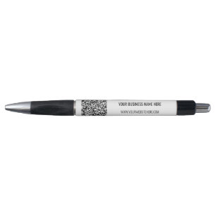 QR Code and Custom Text Business Promotional Pen