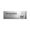 QR Code and Stainless Steel - Brushed Metal Look