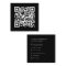 QR Code Black Modern Minimalist Social Media Icons