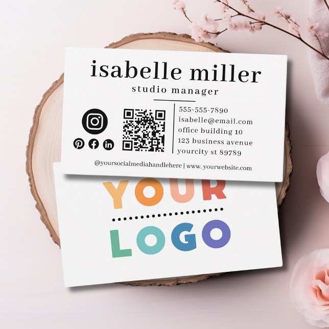 QR Code Business Card (Creator Uploaded)