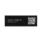QR Code Business Cards | Mini Black Contact Card