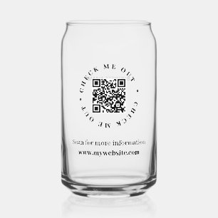 QR code Business Drinking Glasses