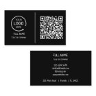 QR Code Business Logo | Modern Blush Pink Business